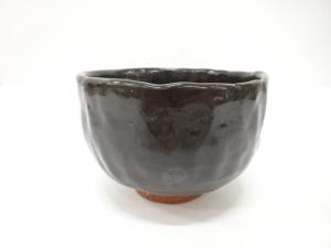 黒釉　茶碗